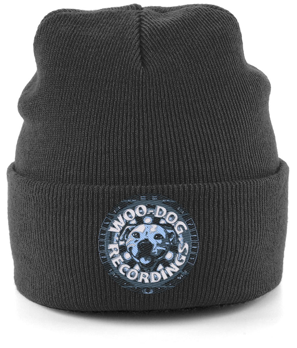 WooDog Beanie Black Mockup